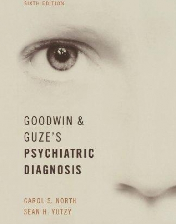 Goodwin And Guze'S Psychiatric Diagnosis 6/E