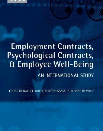 Employment Contracts Psychological Contracts And