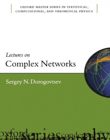 Lectures On Complex Networks (Oxford Master Series