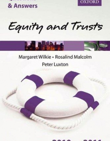 Q&A Equity And Trusts 2010 And 2011