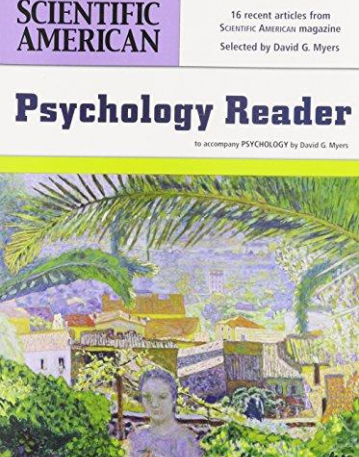 Scientific American Reader Third Edition Psycholog