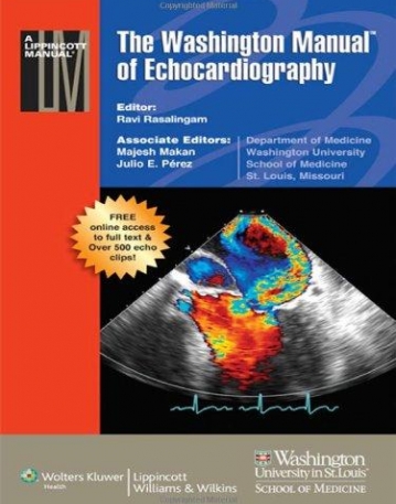 Washington Manual of  Echocardiography