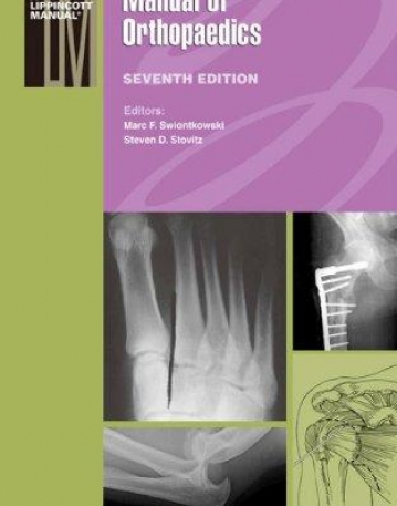 Manual of Orthopaedics, 7/e