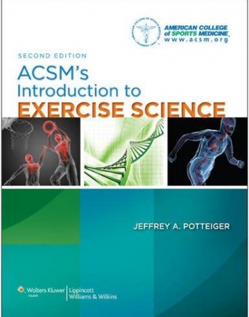 ACSM's Introduction to Exercise Science, 2/e