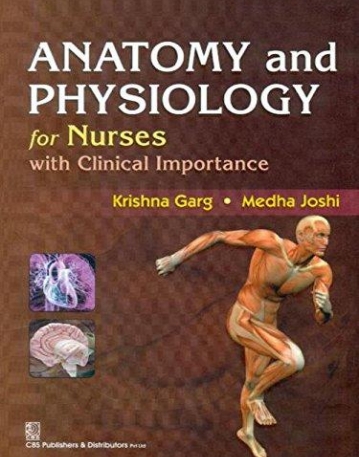 Anatomy and Physiology for Nurses With Clinical
 Importance