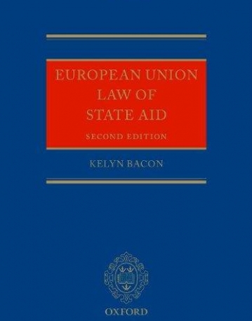 European Union Law of State Aid