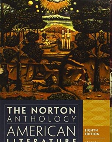 Norton Anthology of American literature Packege1, 8/e