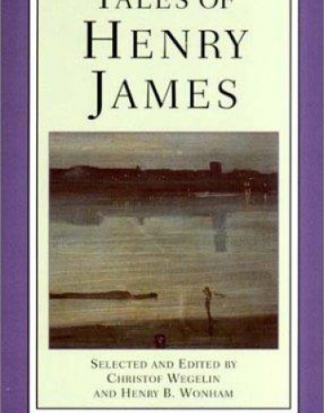 Tales of Henry James, 2/e