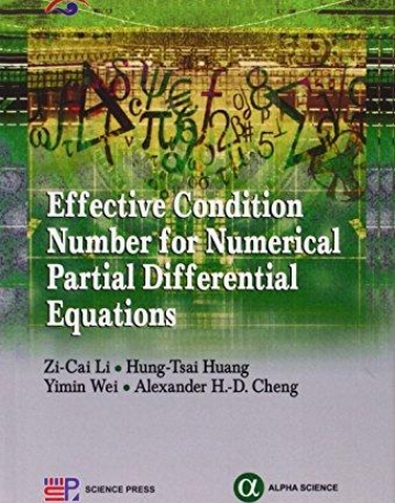 Effective Condition Number for Numerical
 Partial Differential Equations