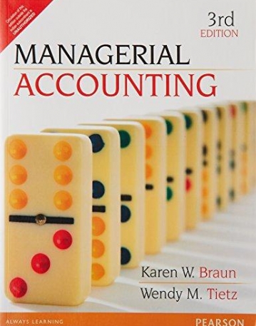 Managerial Accounting, 3/e