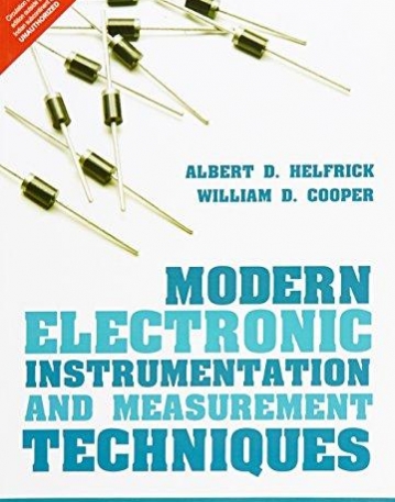 Modern Electronic Instrumentation and 
Measurement Technology