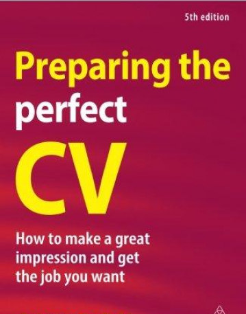 Preparing the Perfect CV