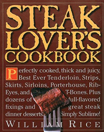 STEAK LOVERS COOKBOOK___