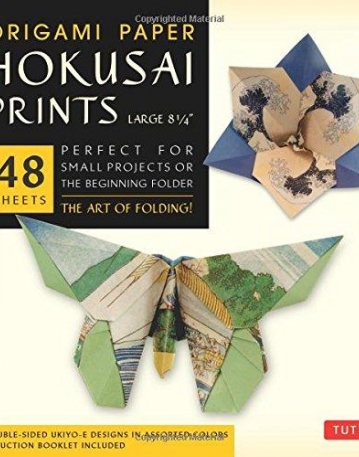 Origami Paper - Hokusai Prints - Large 8 1/4