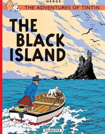 TINTIN THE BLACK ISLAND PB