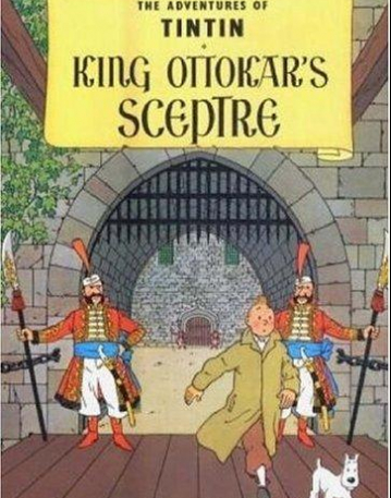 TINTIN KING OTTOKAR SCEPTRE PB