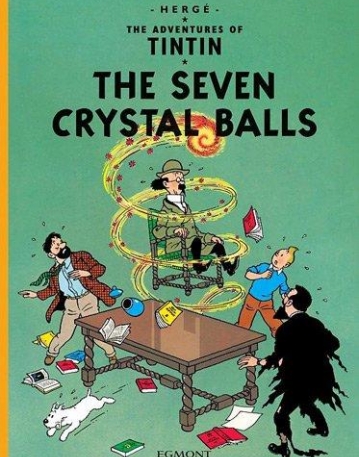 TINTIN SEVEN CRYSTAL BALLS PB