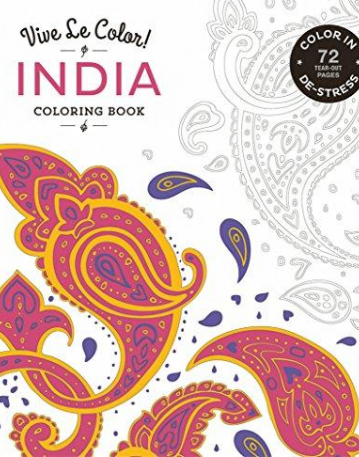 Vive Le Color: India (Coloring Book)