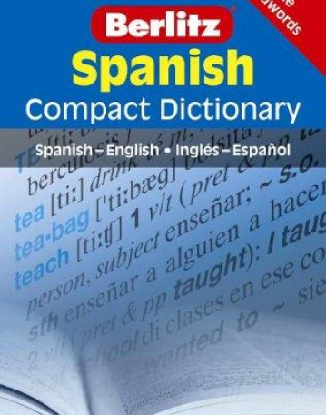 Berlitz Language: Spanish Compact Dictionary