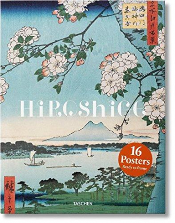 Hiroshige, Poster Box (16 prints in a box)