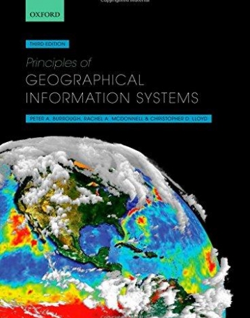 OUP, Principles of Geographical Information Systems