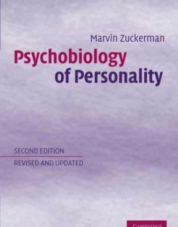 PSYCHOBIOLOGY OF PERSONALITY