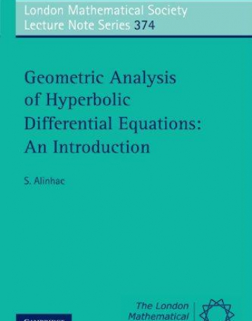 LMS 374, GEOMETRIC ANALYSIS OF HYPERBOLIC DIFFERENTIAL