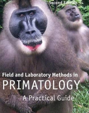 Field and Laboratory Methods in Primatology, a practica