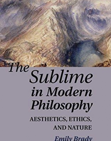 The Sublime in Modern Philosophy