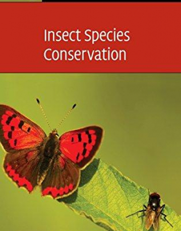 Insect Species Conservation