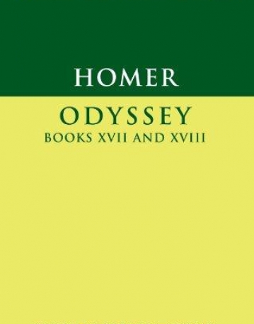 Homer:  Odyssey  Books XVII-XVIII