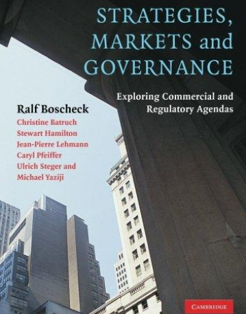 STRATEGIES, MARKETS & GOVERNANCE, exploring commercial