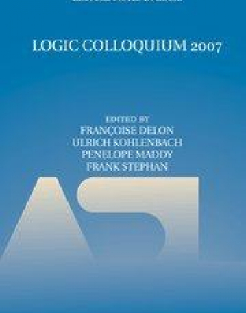 Logic Colloquium 2007