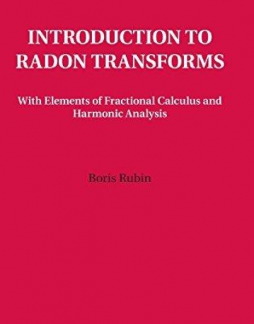 Introduction to Radon Transforms