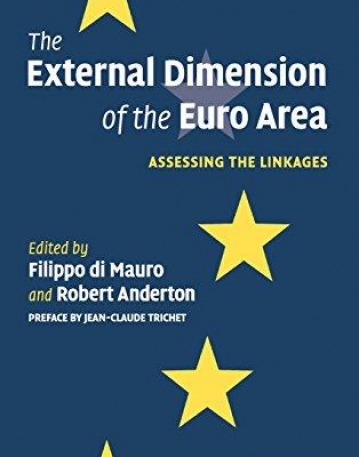 THE EXTERNAL DIMENSION OF THE EURO AREA, assessing the linkages
