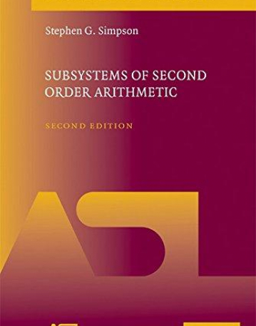 SUBSYSTEMS OF SECOND ORDER ARITHMETIC