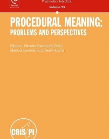 EM., PROCEDURAL MEANING: PROBLEMS AND PERSPECTIVES, VOL 25