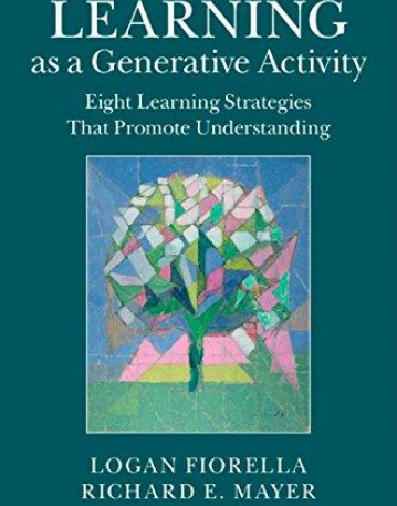 Learning As A Generative Activity