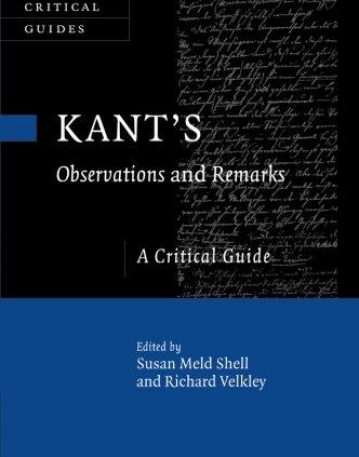 Kant's Observations & Remarks