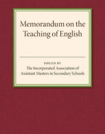 Memorandum On The Teaching in English