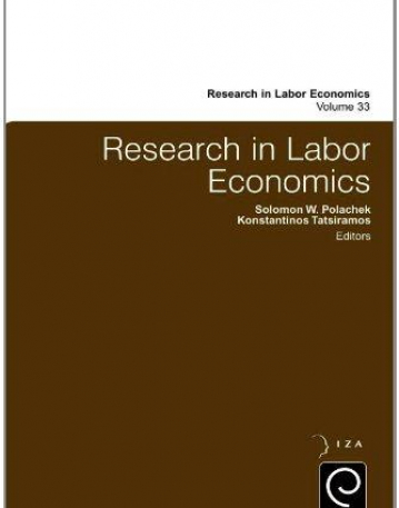 EM., RESEARCH IN LABOR ECONOMICS, VOL 33