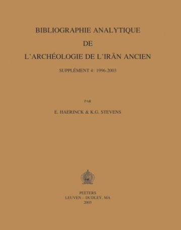 P., BIBLIOGRAPHIE ANALYTIQUE DE I ARCHEOLOGY