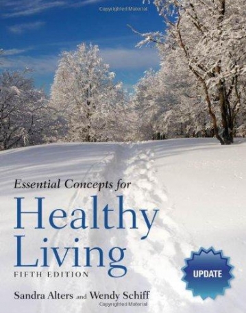 Essential Concepts for Healthy Living