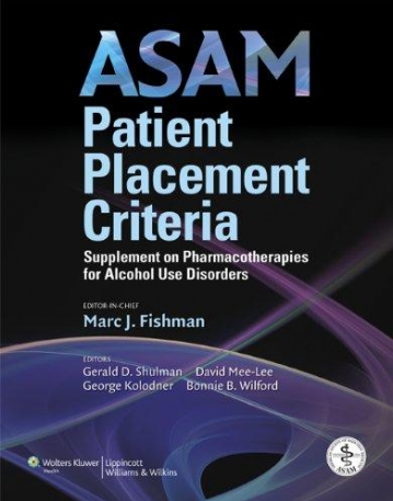 Patient Placement Criteria: Alcohol Dependency (ASAM)