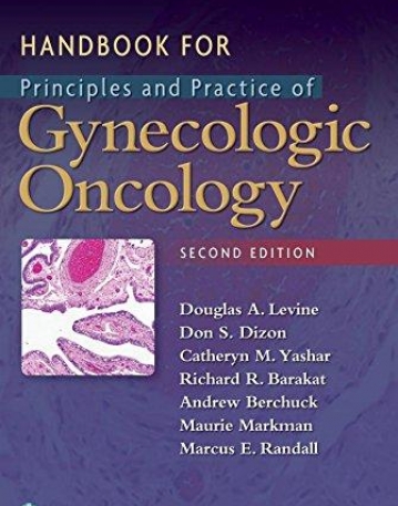 Handbook of Gynecologic Oncology 2e