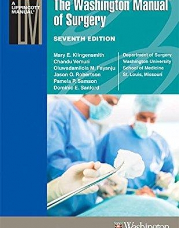 The Washington Manual of Surgery