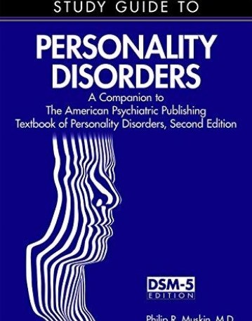 Study Guide to Personality Disorders: A Companion to the American Psychiatric Publishing