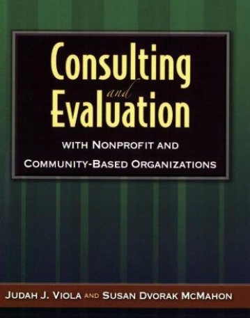 Consulting and Evaluation with Nonprofit and Community-Based Organizations