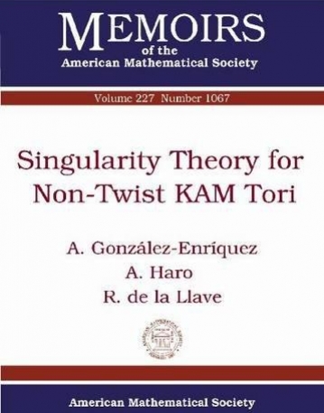 SINGULARITY THEORY FOR NON-TWIST KAM TORI (MEMO/227/1067)