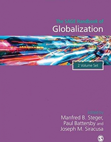 The SAGE Handbook of Globalization: Two-Volume Set